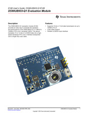 Texas Instruments DS90UB933-Q1 User Manual