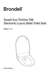 brondell Swash Eco Thinline T66 Owner's Manual