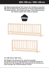Fillikid 505-100 Series Manual