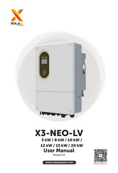 SolaX Power X3-NEO15K-LV User Manual