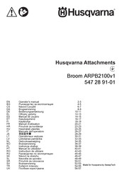 Husqvarna ARPB2100v1 Operator's Manual