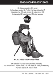 Fillikid 18004 Manual