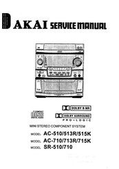 Akai SR-510 Service Manual
