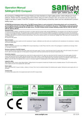 Sanlight EVO 4C Operation Manual