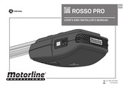 Motorline ROSSO PRO User's And Installer's Manual