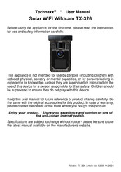 Technaxx 5269 User Manual