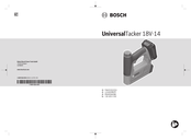 Bosch UniversalTacker 18V-14 Original Instructions Manual