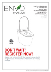 Anzzi ENVO ECHO-2 TL-ST950WIFI-MB Installation & Operation Manual