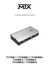 MTX TH400.4 Manual