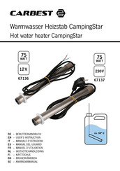 Carbest 67137 User Instruction