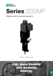 PIETRO FIORENTINI 204/MP/I Use And Maintenance Manual