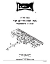 Landoll 7833-30 Operator's Manual