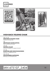 LIVARNO home HG10749 Operation And Safety Notes