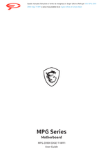 MSI MPG Z890I EDGE TI WIFI User Manual