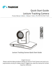 PeopleLink PPL-PVC-PCS-FHD-TT-20X Quick Start Manual