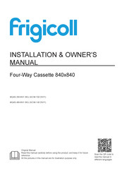 Frigicoll KCIM-100 DN11 Installation & Owner's Manual