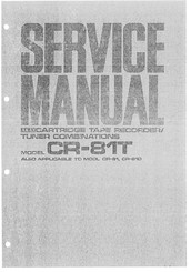 Akai CR-81D Service Manual