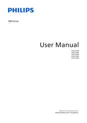 Philips 55PUS7800 User Manual
