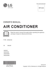 LG LW8024RSMX Owner's Manual