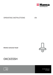 Hansa OKC655SH Operating Instructions Manual