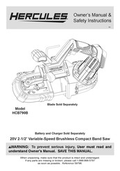 Hercules HCB790B Owner's Manual & Safety Instructions