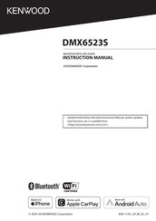 Kenwood DMX6523S Instruction Manual