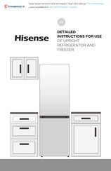 Hisense RB390N4AW21 Detailed Instructions For Use