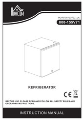 HOMCOM 800-155V71 Instruction Manual