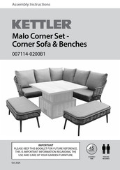 Kettler Malo 007114-0200B1 Assembly Instructions Manual