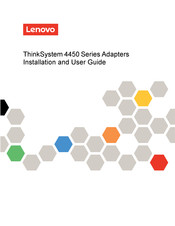 Lenovo ThinkSystem 4450 Series Installation And User Manual