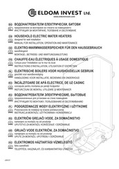Eldom Invest DV100D Manual For Installation, Operation And Maintenance