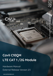 Cavli Wireless C10QM Hardware Manual