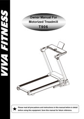 VIVA FITNESS T906 Owner's Manual
