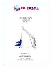 Global Pool Products Home Series Owner's Manual