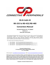 Connective Peripherals ES-R-2001C-M Manual