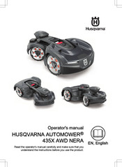Husqvarna AUTOMOWER 435X AWD Operator's Manual