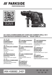 Parkside PKHAP 2058 A1 User Manual