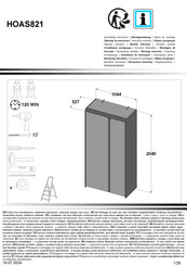 Forte HOAS821 Assembling Instruction