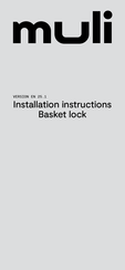 muli Basket lock Installation Instructions Manual
