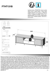 Forte FTHT131B Assembling Instruction