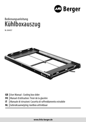 BERGER 844457 User Manual