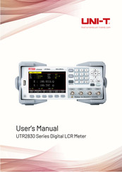 UNI-T UTR2830 Series User Manual