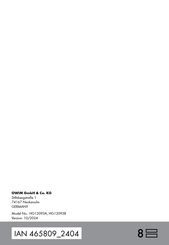LIVARNO home HG12093B Operation And Safety Notes