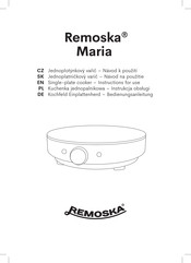 REMOSKA Maria Instructions For Use Manual