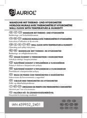 Auriol 459952 2401 Operating And Safety Instructions Manual