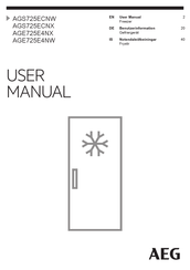 AEG AGE725E4NX User Manual