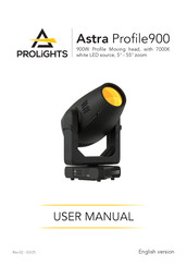 ProLights Astra Profile900 User Manual