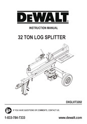 DeWalt DXGLXT3202 Instruction Manual