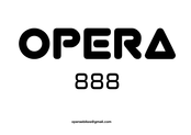 Opera 888 Manual