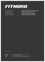 FitNord Invader 1000 Air bike User Manual